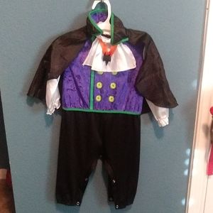 Dracula Halloween Custome size 12-18months